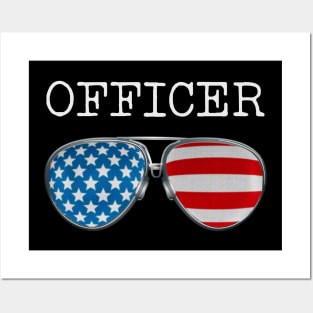 USA PILOT GLASSES OFFICER Posters and Art